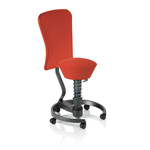 Ергономичен стол Swopper WORK ferraro red