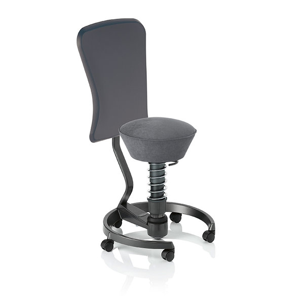 Ергономичен стол Swopper WORK smoke grey