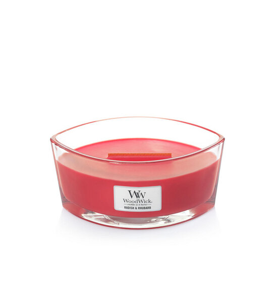 WoodWick ароматна свещ Ellipse Radish & Rhubarb WoodWick ароматна свещ Ellipse Radish & Rhubarb