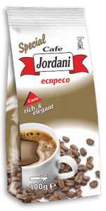 Jordani Special Espresso 100g. за кафе машини, кафеварки, шварц