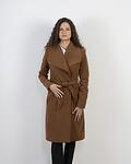 Дамско палто със скрито закопчаване-Copy