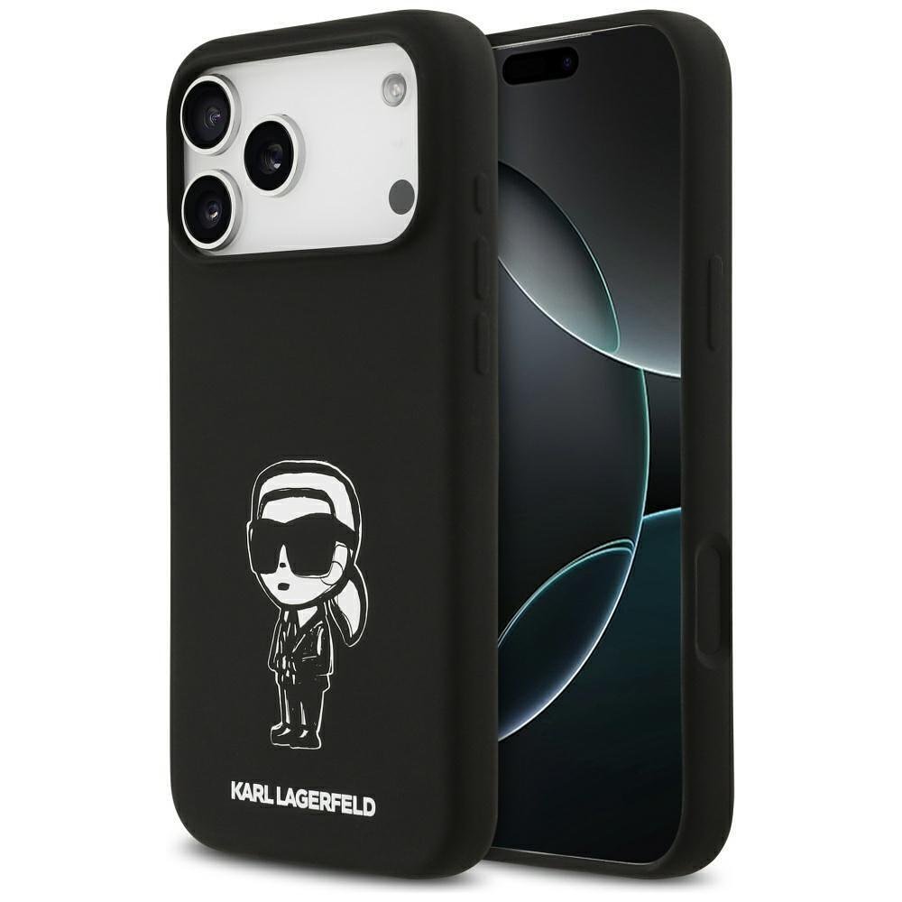 Case Karl Lagerfeld Silicone Karl Sketch & Logo MagSafe for iPhone 17 ...