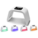 Апарат за LED терапия на лице с 4 цвята на светлината