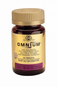 Мултивитамини Omnium - Solgar - 30 табл.