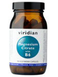 Магнезиев Цитрат с витамин B6  - Viridian - 30 веган капсули-Copy
