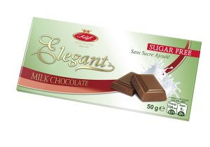 Млечен шоколад Елегант без захар - Koleff - 50 гр.