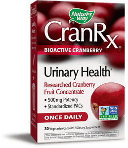 CRAN Rx Bioactive Cranberry/ КранRx червена боровинка 500 mg x 30 V капсули