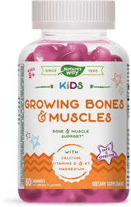 Kids Growing Bones & Muscles/ Хранителна добавка,  60 желирани таблетки