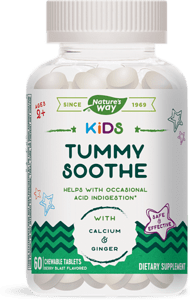 Kids Tummy Soothe/ Хранителна добавка,  60 дъвчащи таблетки