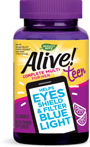 Alive!® Teen Complete Multi For Her/ Алайв Тийн Мултивитамини Гъми За Момичета, 50 желирани таблетки