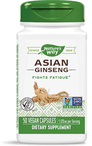 Asian /Korean Ginseng/ Женшен азиатски (корен) 560 mg x 50 капсули