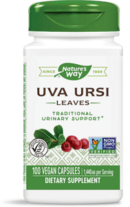 Uva Ursi Leaves/ Мечо Грозде(лист) 480 mg, 100 V-капсули