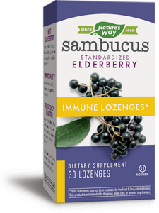 Sambucus Standardized Elderberry Immune Lozenges/Самбукус IMMUNE, 30 таблетки за смучене