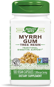 Myrrh Gum Tree Resin/ Смирна (смола) 550 mg x  100 капсули