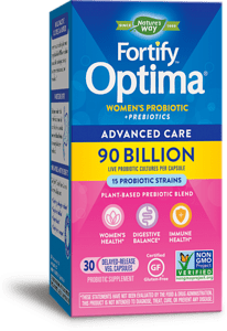 Fortify Optima Women’s Probiotic Advanced Care 90 billion/ Фортифай Оптима за Жени 90 млрд. Активни Пробиотици, 30 V-капсули