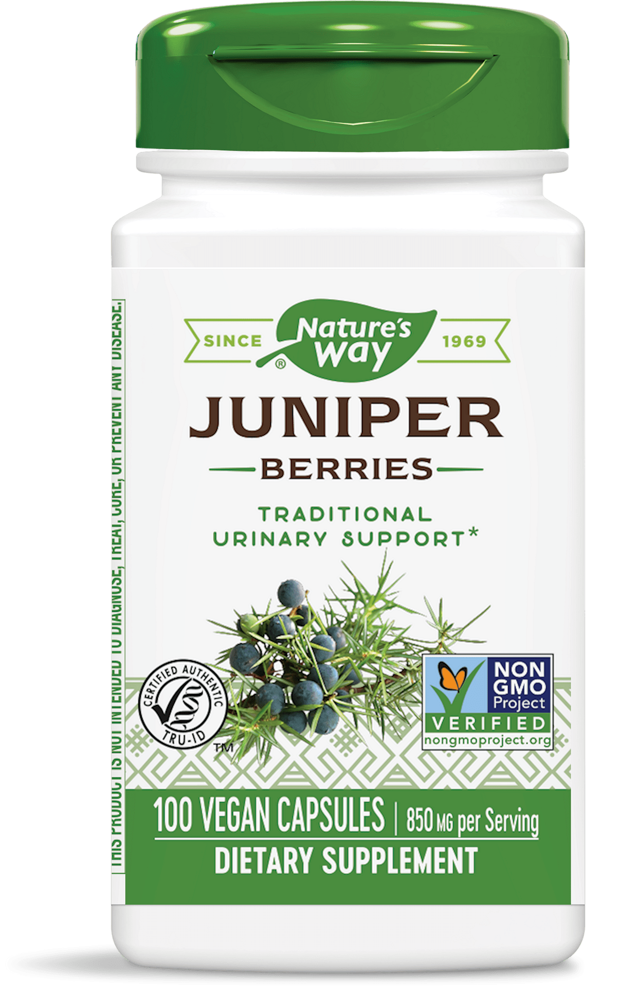 Juniper Berries/ Синя хвойна плодове, 425 mg x 100 капсули