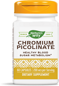 Chromium Picolinate/ Хром пиколинат, 200 микрограма, 60 капсули