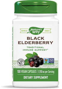 Black Elderberry/ Черен бъз (плод и цвят) 575 mg x 100 капсули