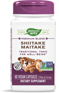 Shiitake & Maitake/ Шийтаке и Mайтаке, 250 mg x  60 капсули