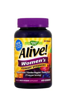 Alive! Women’s Gummy Vitamin/ Алайв! Мултивитамини за Жени, 60 желирани таблетки