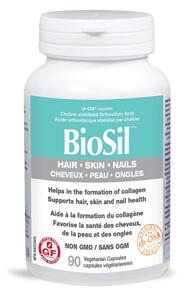 BioSil HAIR, SKIN, NAILS/ BIOSIL КОСА, КОЖА И НОКТИ 118 mg, 90 V-капсули