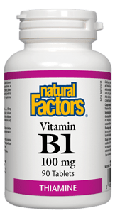 Vitamin B1/ Витамин В1 (тиамин), 100 мг, 90 таблетки