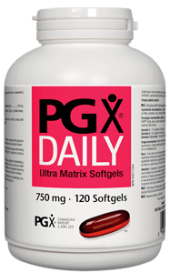 PGX Daily, Ultra Matrix, 750 мг, 120 софтгел капсули