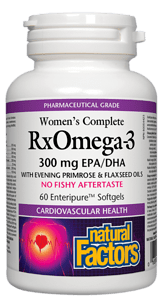 RX OMEGA-3 WOMAN’S COMPLETE (ОМЕГА ФАКТОР ЗА ЖЕНИ) 1035 mg Woman's Complete RxOmega-3 Factors, Омега-3 фактор за жени, 1035 мг