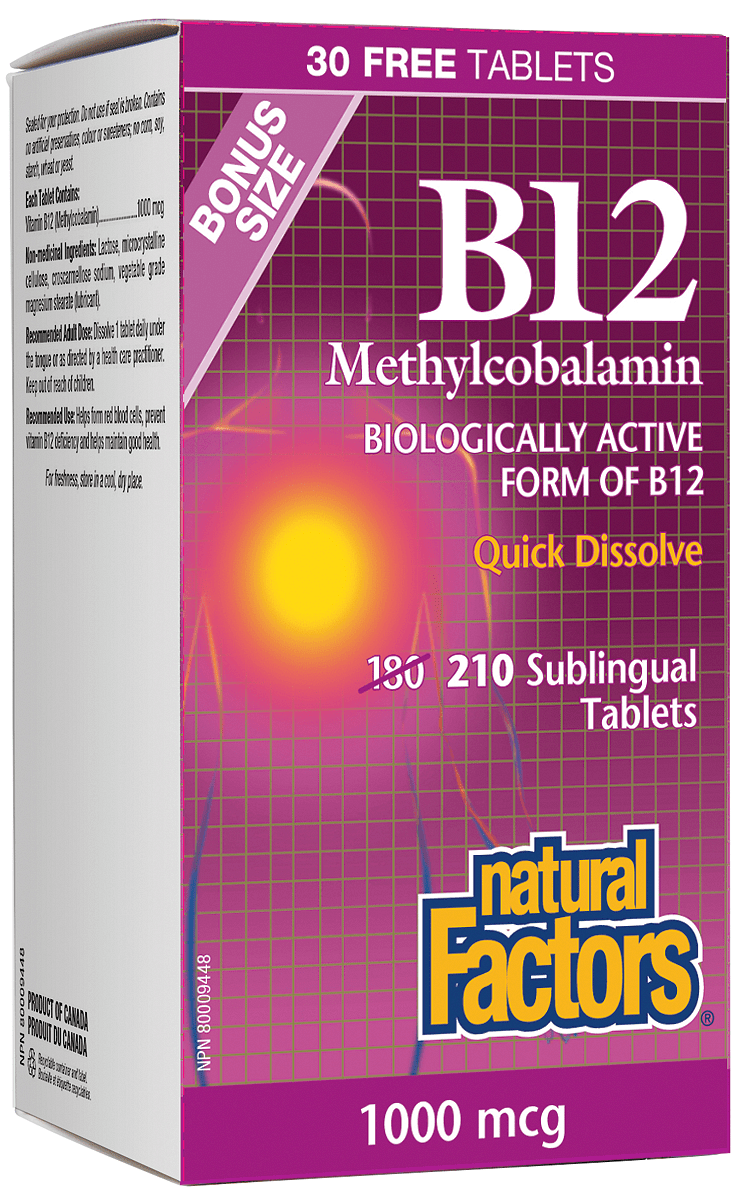 Vitamin B12 Methylcobalamin Витамин В12 Метилкобаламин 180