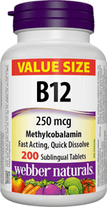 Vitamin B12 Methylcobalamin/ Витамин В12 Метилкобаламин 250 µg, 200 сублингвални таблетки