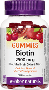 Biotin C Gummies/ Биотин Гъми 2500 mcg, 60 желирани таблетки