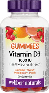 Vitamin D3 Gummies/ Витамин D3 Гъми 1000 IU, 90  желирани таблетки