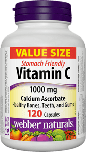 Vitamin C Calcium Ascorbate/  Витамин С Калциев Аскорбат 1000 mg, 120 капсули