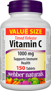 Vitamin C Timed Release 1000 mg/ Витамин С (с удължено освобождаване) 150 таблетки