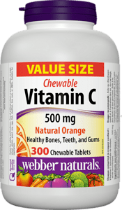 Vitamin C 500 mg Chewable/ Витамин C 500 mg, 300 дъвчащи таблетки