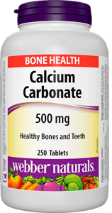Calcium Carbonate/ Калций (Карбонат) 500 mg, 250 таблетки