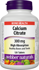 Calcium Citrate/ Калций (Цитрат) 300 mg, 120 таблетки