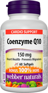 Coenzyme Q10/ Коензим Q10, 150 mg, 60 софтгел капсули