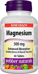 Magnesium 500 mg/ Магнезий 500 mg (с оптимална абсорбация), 60 таблетки