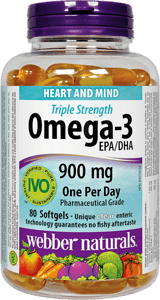 Omega-3 Triple Strenght / OMEGA-3 TRIPLE STRENGHT (ТРОЙНА КОНЦЕНТРАЦИЯ ) 80 софтгел капсули