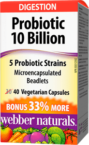 ПРОБИОТИК 10 млрд. активни пробиотици, 5 щама, 40 V капсули