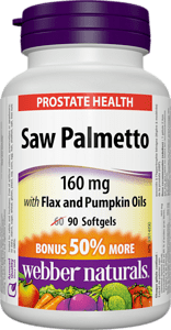 Saw Palmetto with Flax and Pumpkin Oils/ САО ПАЛМЕТТО (С ЛЕНЕНО И ТИКВЕНО МАСЛО) 440 mg, 90 софтгел капсули