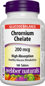 Chromium GTF Chelate 200 µg/ Хром (Хелат) 200 MCG, 180 таблетки