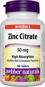 Zinc Citrate/  Цинк (Цитрат) 50 mg,