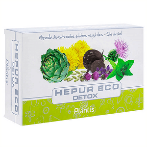 Artesania Agricola, Hepur Eco Detox Plantis Билков микс за детоксикация 20 ампули за пиене