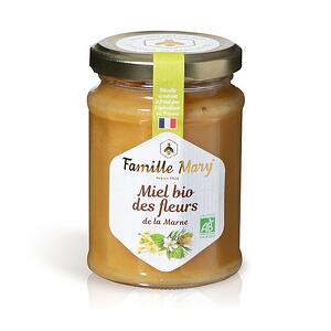 Famille Mary,Miel bio des fleurs de la Marne Био пчелен цветен мед (от Марн, Франция) 230 g