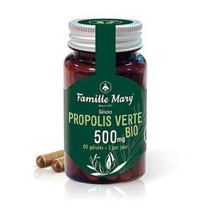 Familly Mary, Propolis Verte BIO Био зелен прополис 500 mg 60 капсули