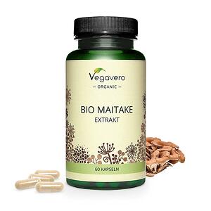 vegavero, Bio Maitake Extrakt Био Майтаке 60 капсули, 100% Vegan