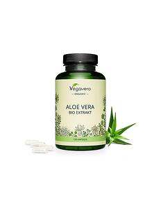 Vegavero, Aloe Vera Bio Extrakt Алое Вера БИО екстракт 120 капсули, 100% Vegan