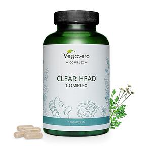 vegavero, Clear Head Complex 180 капсули, 100% Vegan